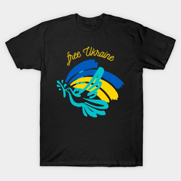 free Ukraine T-Shirt by Love My..